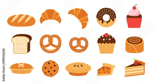 Bakery delights assorted baked goods