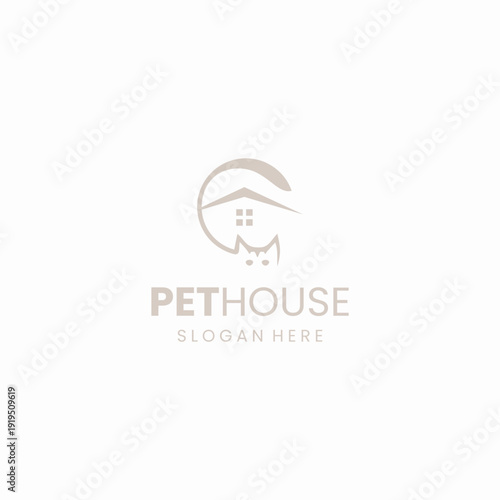 Pet House Logo Design A Creative and Modern Concept.