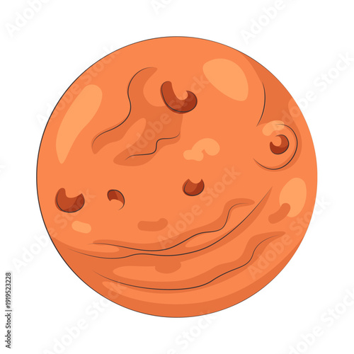 Illustration of Planet Mars