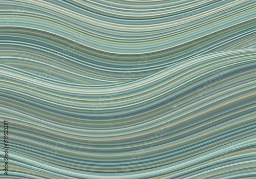 Wavy Lines in Earth Tones Create a Soothing Abstract Background