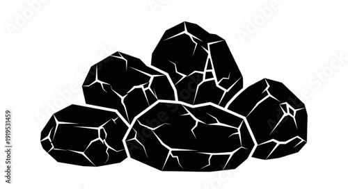 abstract flower isolated on white