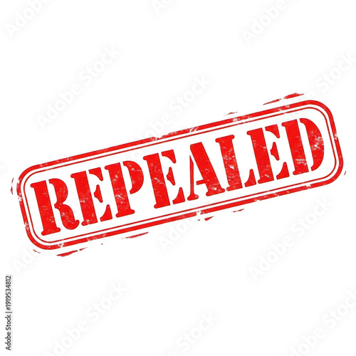 A red stamp with the word repealed on a white background is visible.