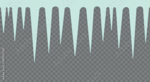 Grey and green abstract background with jagged shapes