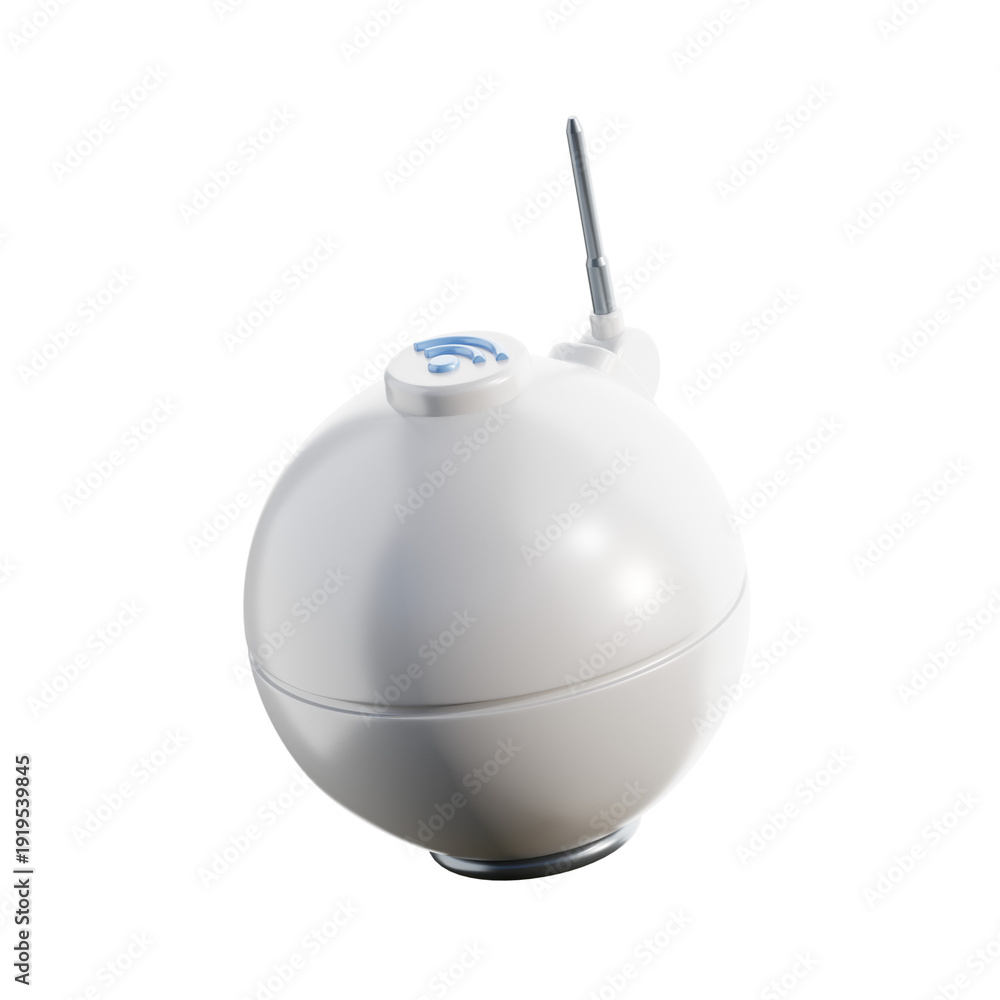 Obraz premium Smart Home Device 3D Illustration Icon