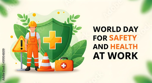 World day for safety and health at work promoting occupational wellness and protection