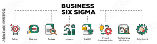 BUSINESS 1 line color_Business six sigma