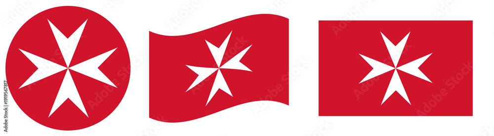 Φωτογραφία Malta civil flag ensign