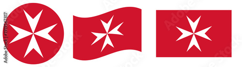 Foto Malta civil flag ensign