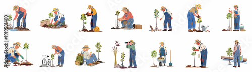 Mangrove Forest Restoration and Ecological Research: Dedicated Individual Nurturing Coastal Ecosystems Through Planting, Monitoring, and Conservation Efforts.