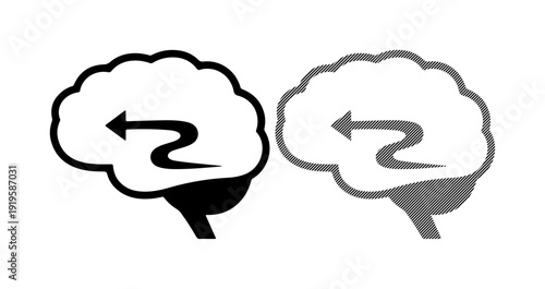 Abstract representation of brain activity and neural pathways