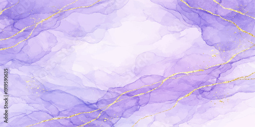 Abstract blue watercolor background with a textured white snow pattern on crumpled paper creating a frozen ice and winter sky surface