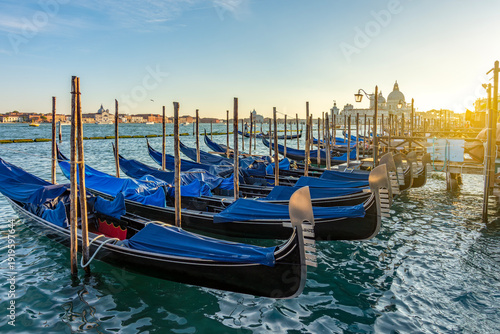 Wallpaper Mural Gondolas in Venice lagoon, Italy Torontodigital.ca
