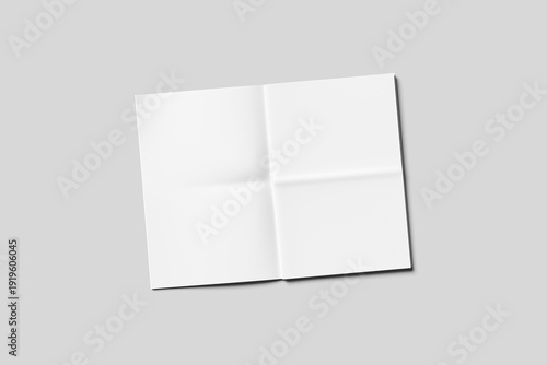 High Quality Newspaper Mockup BLANK