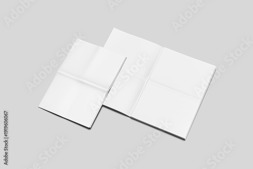 High Quality Newspaper Mockup BLANK