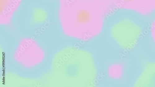 Smooth Abstract Motion Background with Soft Pastel Colors Smoothly Blending and Flowing Gently