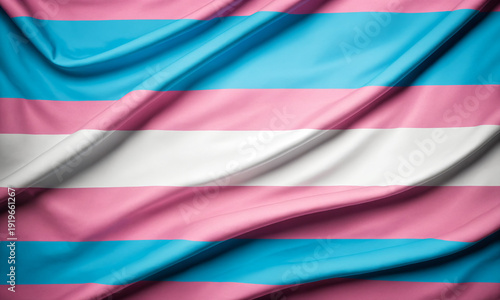 transgender pride flag with...