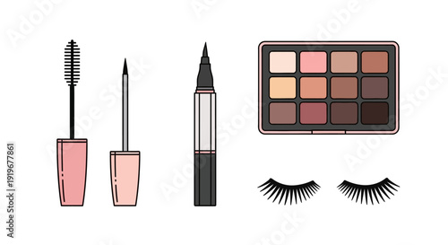 Makeup Cosmetics Beauty Products.