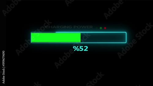 Charging power increasing digital display