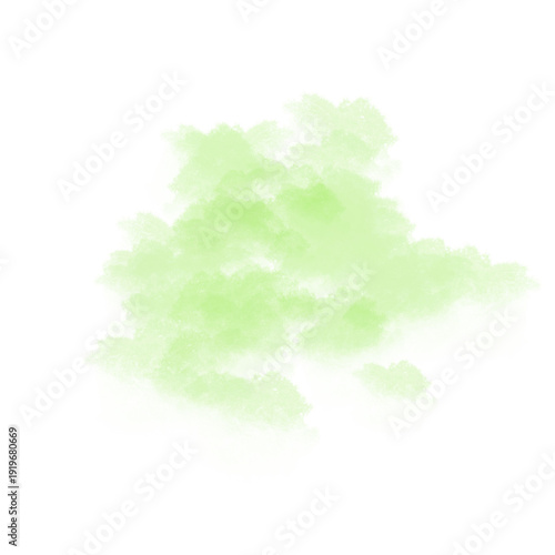 Green clouds
