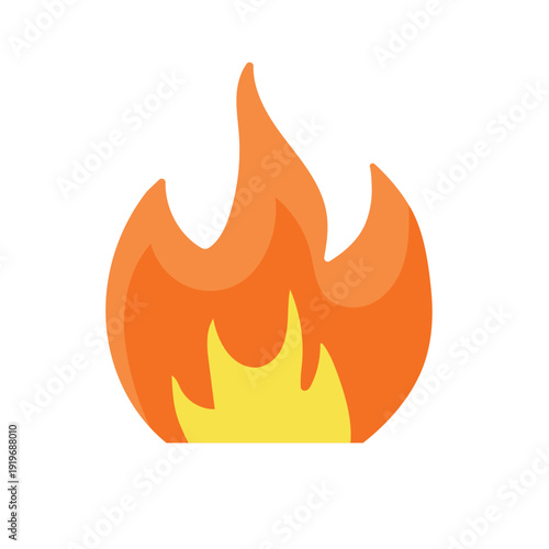Fire vector illustration, fire icon vector symbol, fire clip art, clip art fire flames, burning symbol vector image. Heat, temperature, flame icon