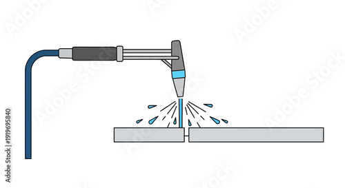 Welding Machine in Action.
