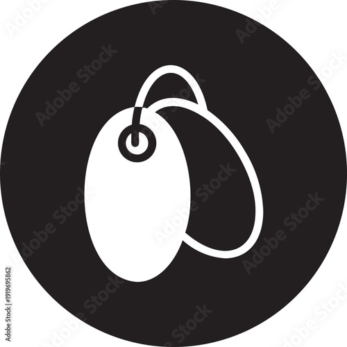 price tag glyph icon