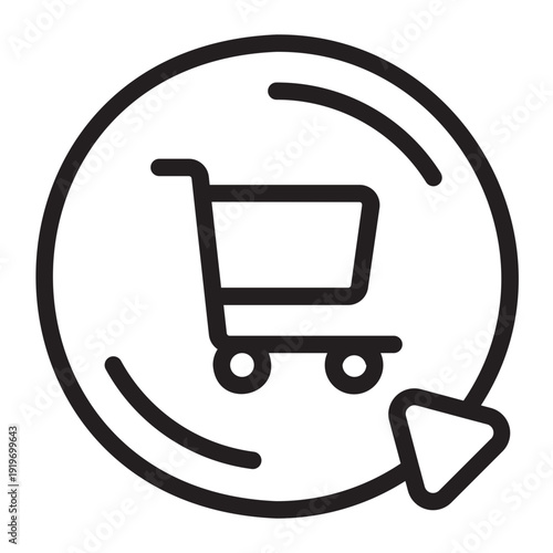 ecommerce line icon