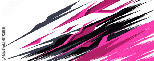 Abstract sporty background with exclusive colors. Abstract racing graphic design, vector design for vehicle wrap, t-shirt, jersey, gamer, esport, racing car, rally, and adventure ready to print.