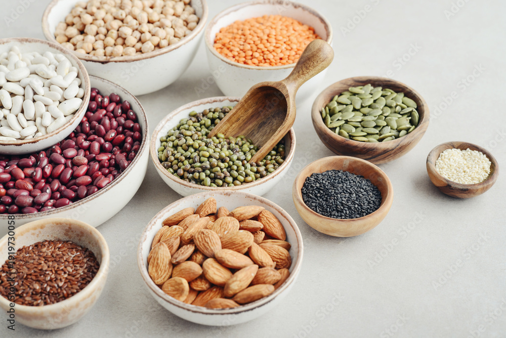 Fototapeta premium Vegan protein source.