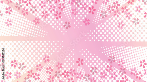 桜　春　和柄　背景　