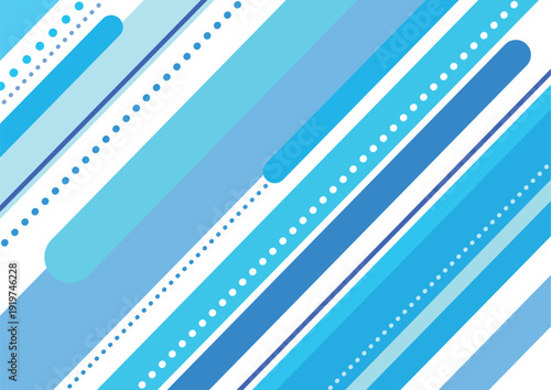 青系斜線のカラフル背景画像