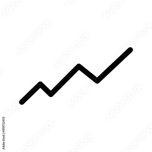 Stock Exchange Icon Vector Symbol Design Illustration