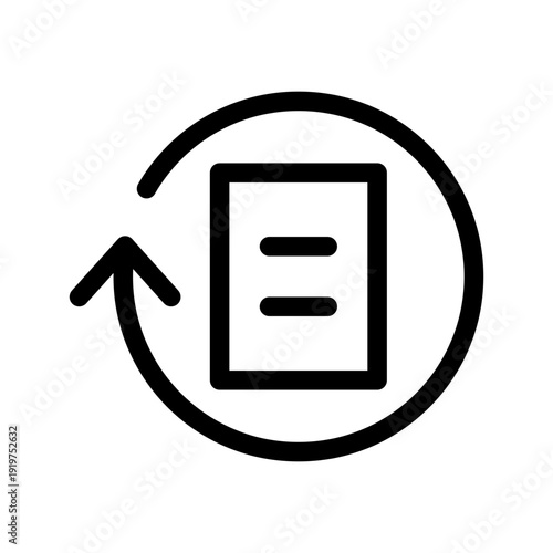 Data Portability Icon Vector Symbol Design Illustration
