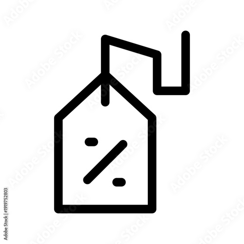 Discount Tag Icon Vector Symbol Design Illustration