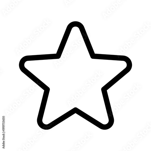 Star Icon Vector Symbol Design Illustration