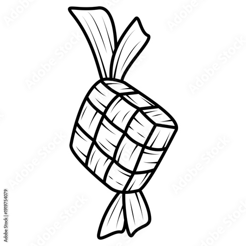 ketupat illustration
