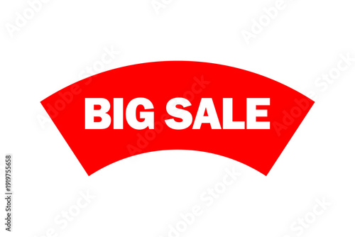 BIG SALE - 「BIG SALE（ビッグ・セール）」のよく目立つロゴマーク
