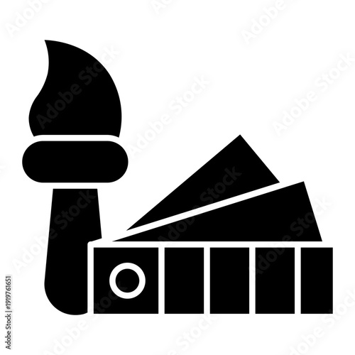 interior design Solid icon