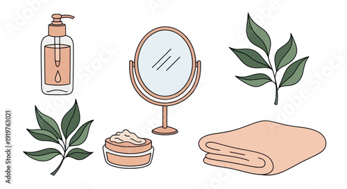 Skincare and Self-Care Essentials for a Relaxing Routine.