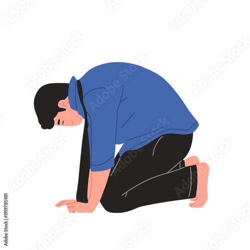 vector illustration of men sitting alone in stressed and depressed poses. Ideal for healthcare campaigns, therapy content, educational materials,blogs, poster, and social media wellbeing support