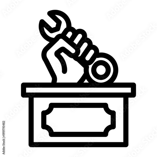 table Line Icon