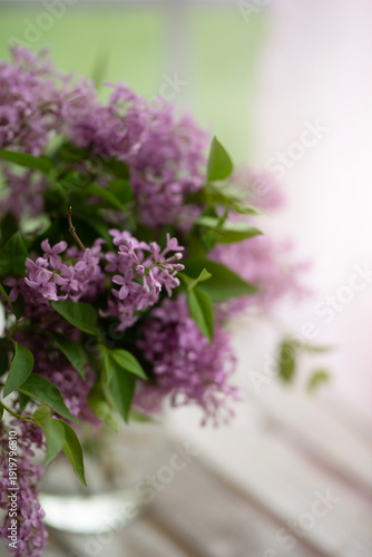 Bunch of lilac flowers