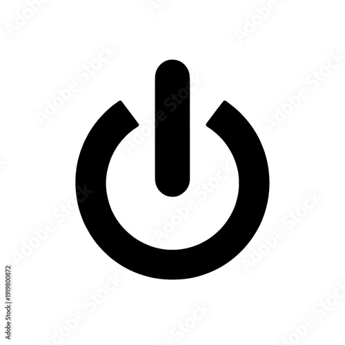 Power Symbol Line Icon