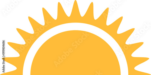 Rising Sun with Rays