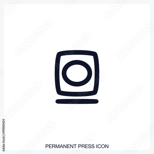 Permanent Presss Icon