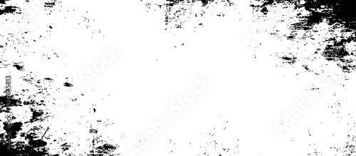 Wallpaper Mural Black and White Grunge Texture Overlay Distressed Background Vector Torontodigital.ca