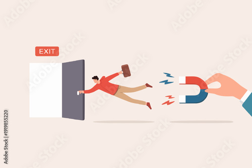 Leaving and Attraction Concept