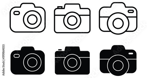 Camera icon collection