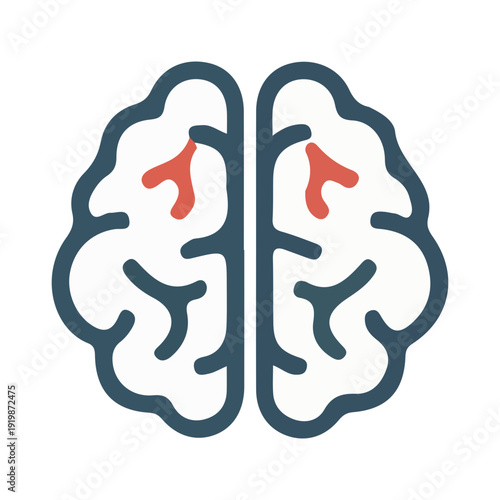 Brain Health and Neurology Icon