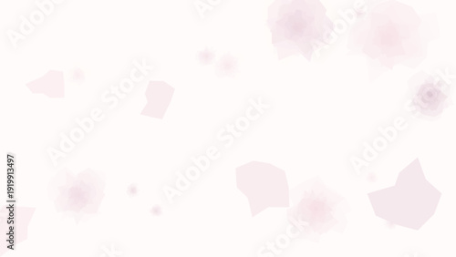 Watercolor paint splashes and brush strokes with soft pastel colors and abstract floral patterns on a light textured background